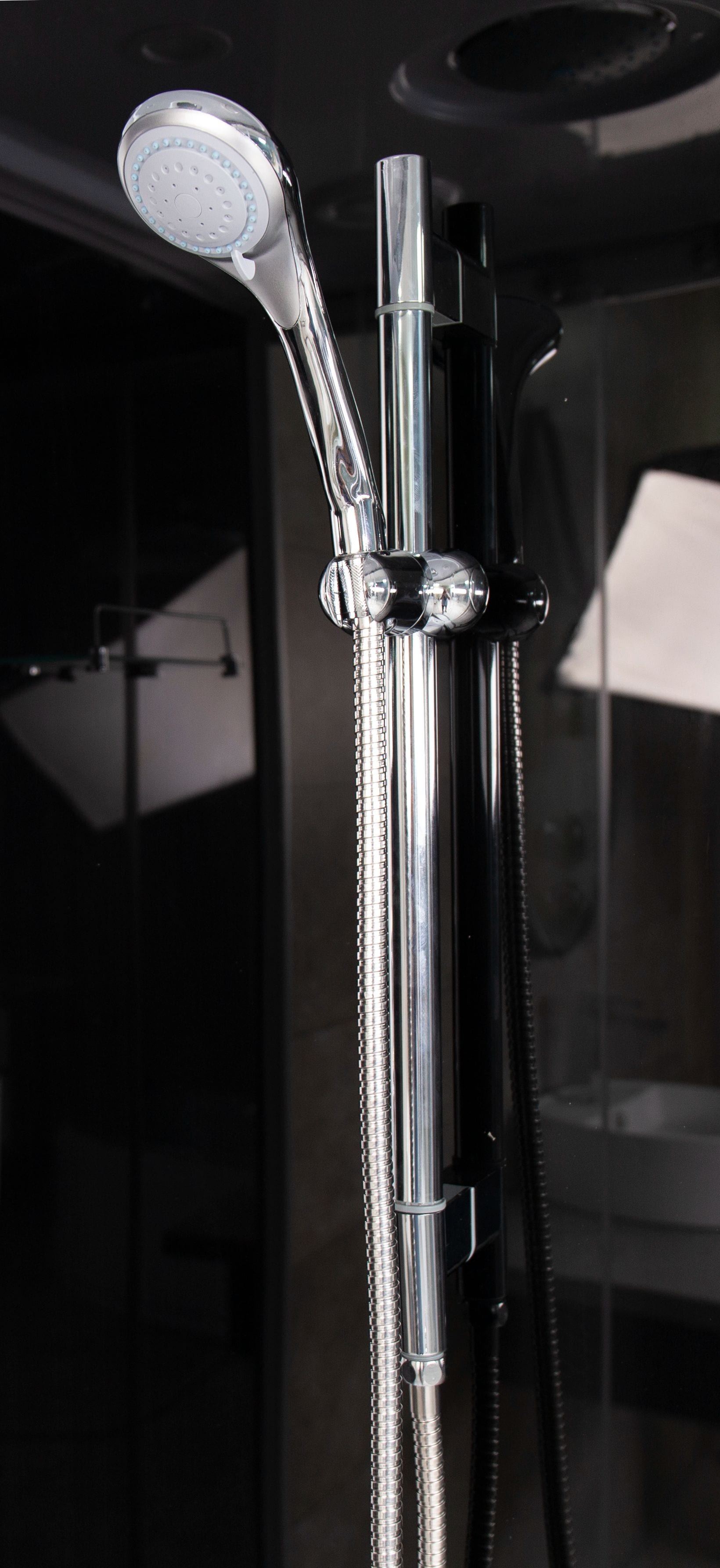 Cabina hidromasaj, cadita joasa, semirotunda, 215 x 100 cm Venus