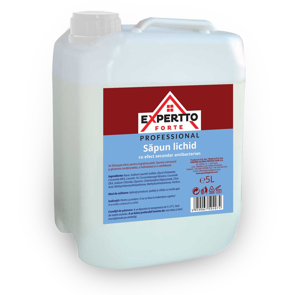 Sapun lichid antibacterian EXPERTTO Forte Professional, 5 l