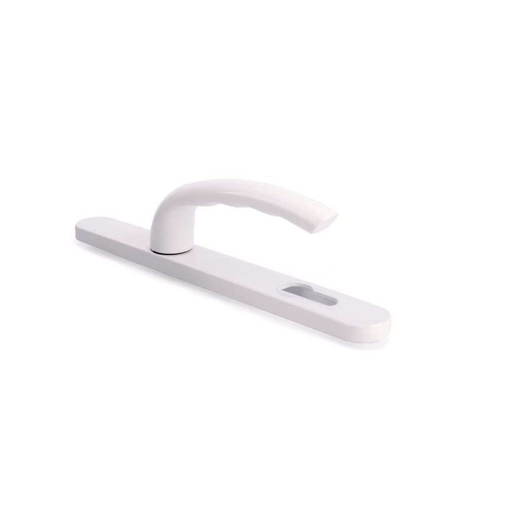Maner usa safir cu arc 25/ 85 mm, alb 