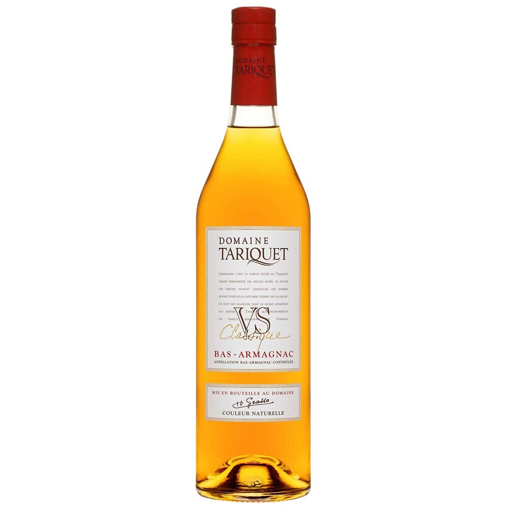 Armagnac Domaine Tariquet Carafe VSOP Classique Bas, 0.7L