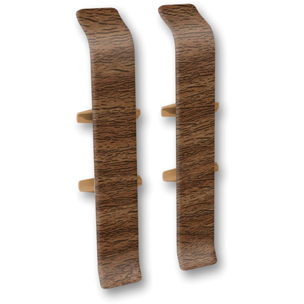 Element imbinare D85, PVC, 8.5 x 2 cm, 2 bucati, nuc