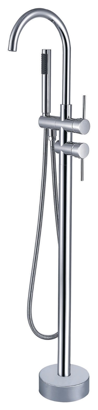 Baterie freestanding, crom, alama, monocomanda  Axys