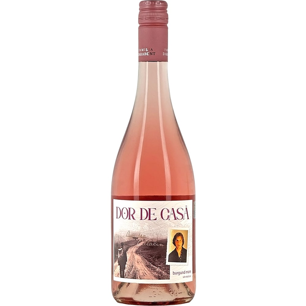 Vin rose sec Familia Darabont Dor de Casa, 0.75L