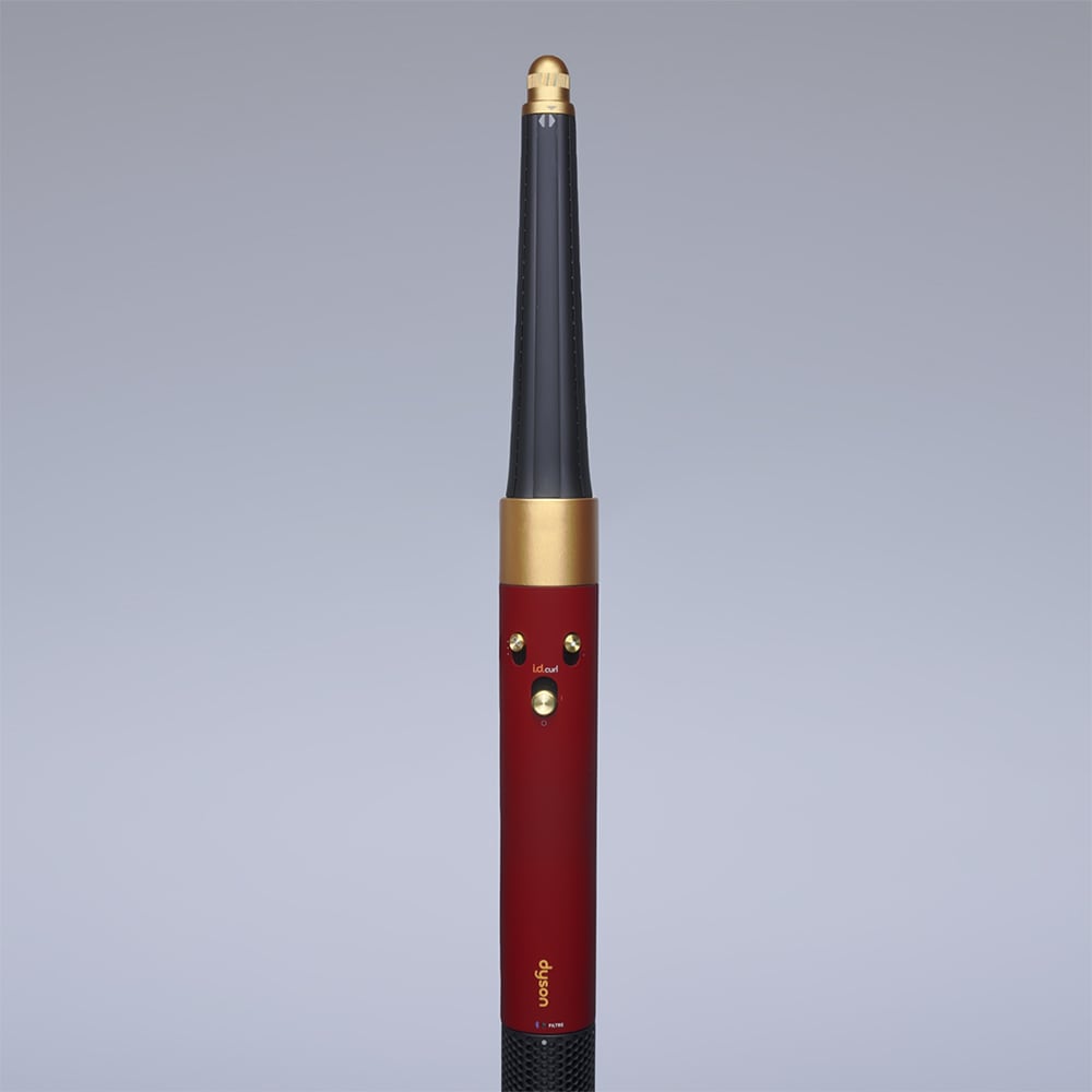 Trusa coafat Multistyler DYSON Airwrap HS08, 90 grade, invelis ceramic, rosu