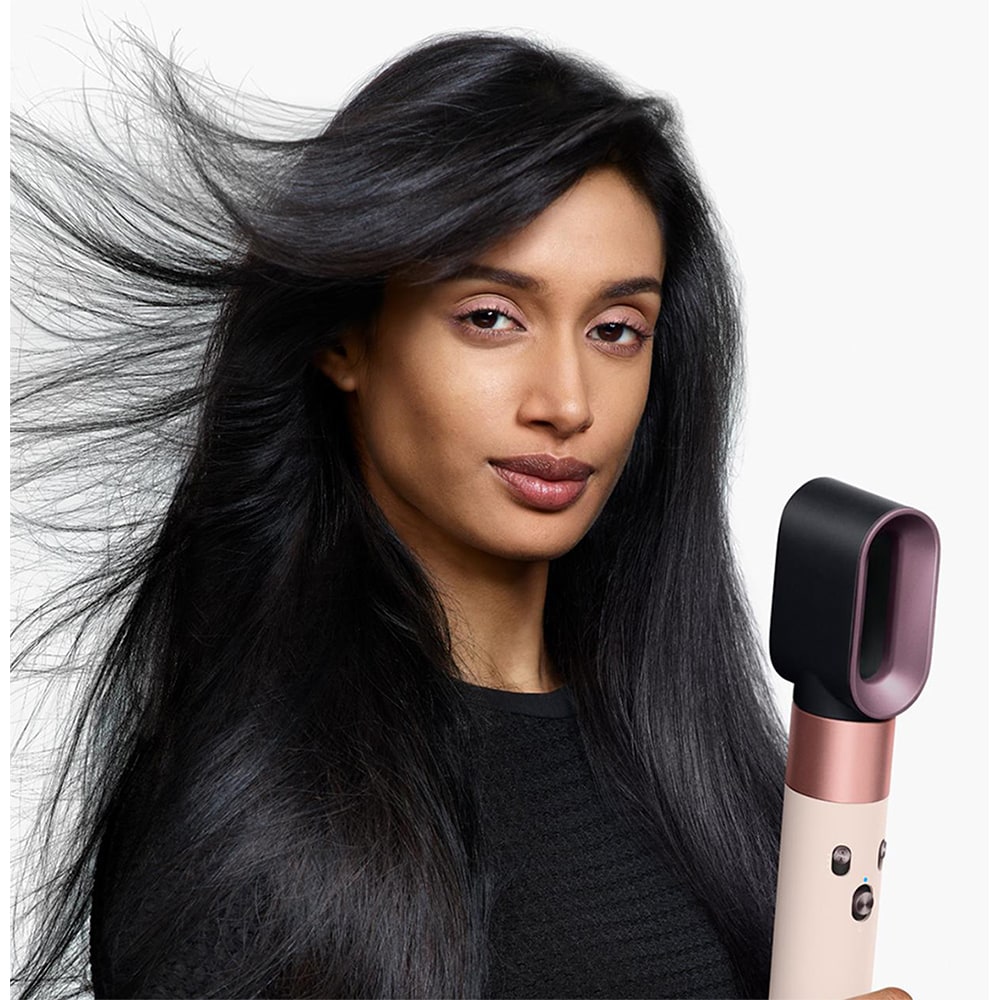 Trusa coafat Multistyler DYSON Airwrap HS08, 90 grade, invelis ceramic, rosu