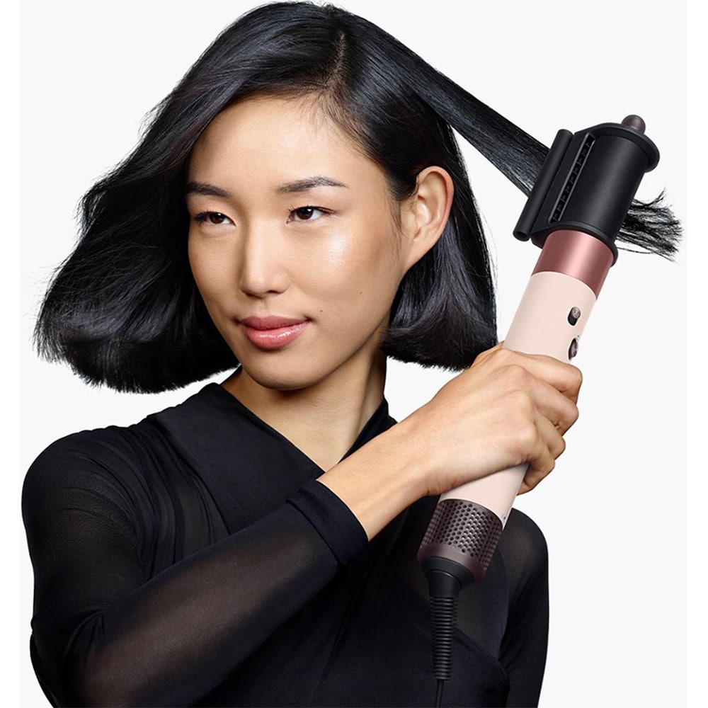 Trusa coafat Multistyler DYSON Airwrap HS08, 90 grade, invelis ceramic, rosu