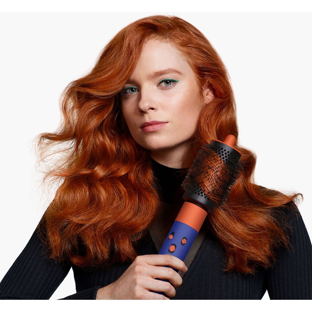 Trusa coafat Multistyler DYSON Airwrap HS08, 90 grade, invelis ceramic, rosu