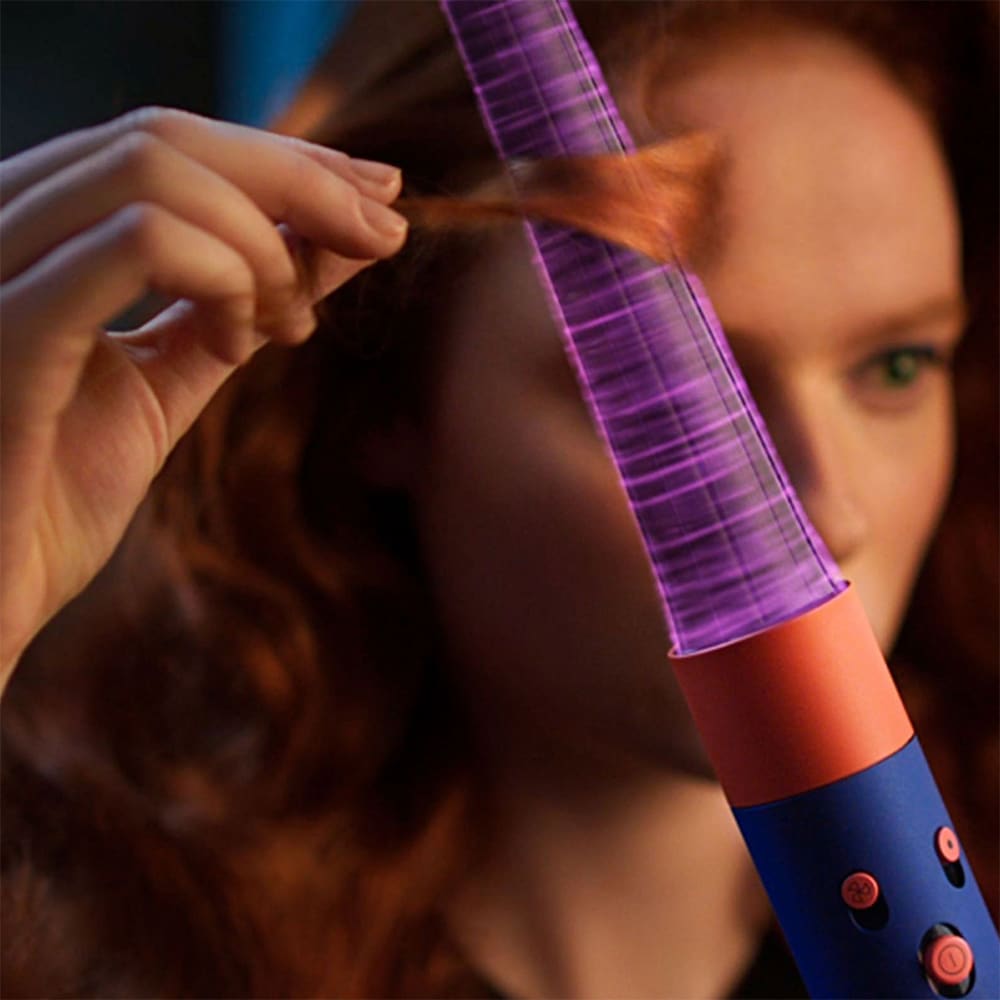 Trusa coafat Multistyler DYSON Airwrap HS08, 90 grade, invelis ceramic, rosu