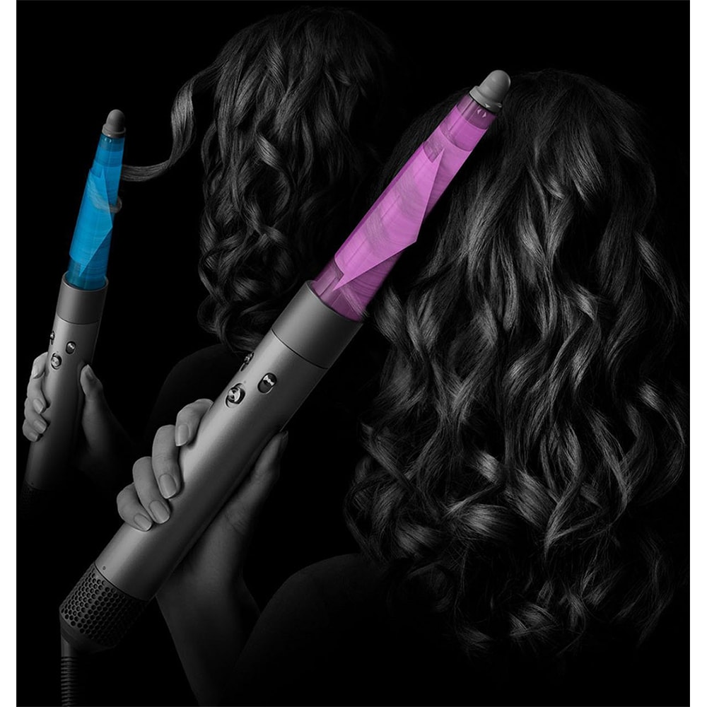 Trusa coafat Multistyler DYSON Airwrap HS08, 90 grade, invelis ceramic, rosu