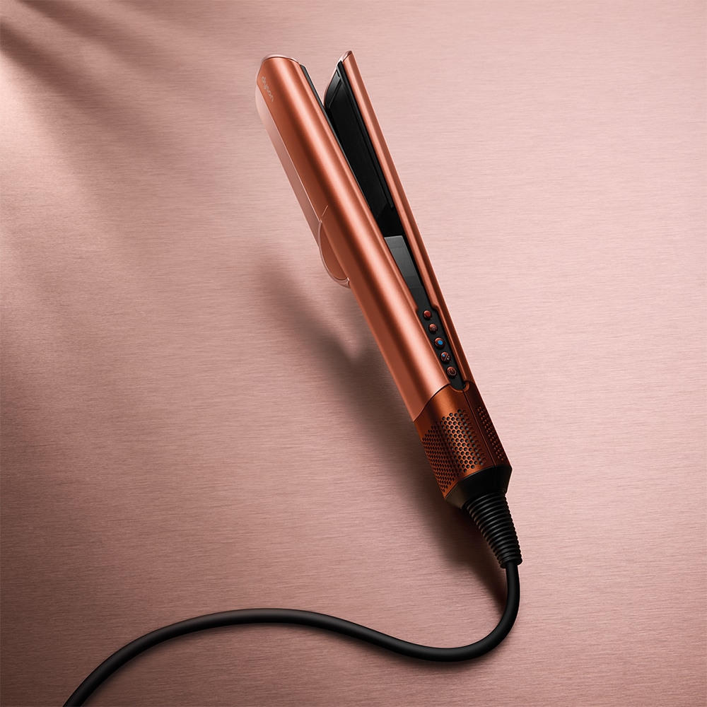 Aparat de indreptat parul DYSON HT01 Airstrait, 140 grade, rosu