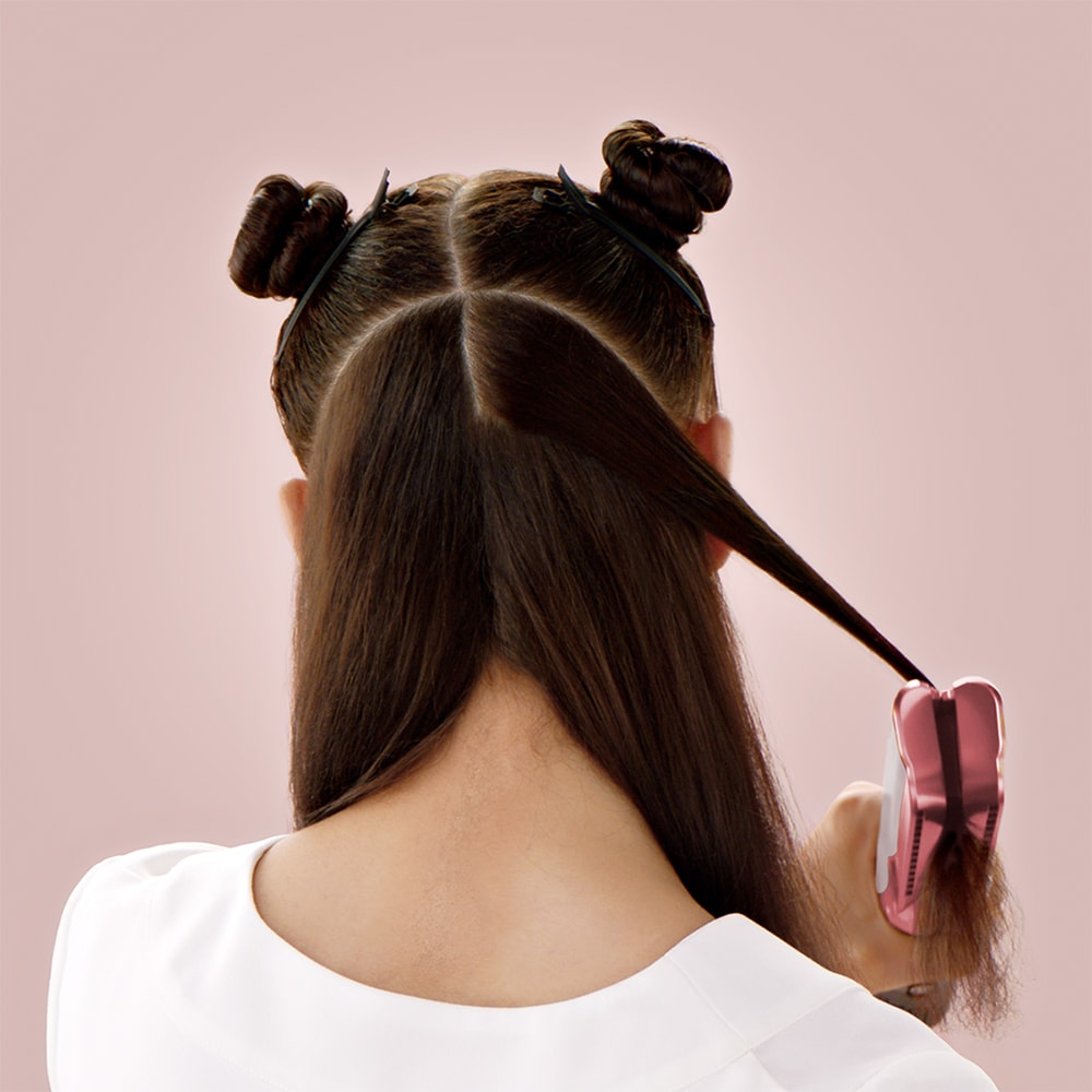 Aparat de indreptat parul DYSON HT01 Airstrait, 140 grade, rosu