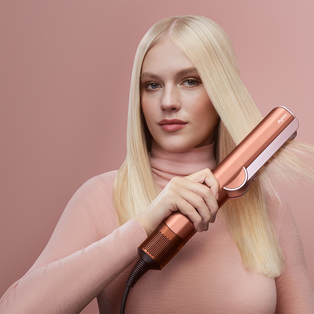 Aparat de indreptat parul DYSON HT01 Airstrait, 140 grade, rosu