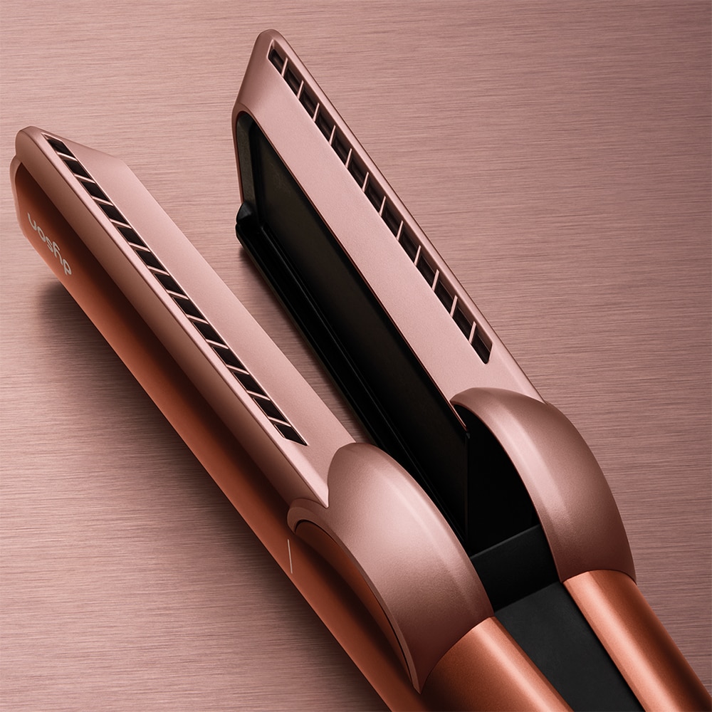 Aparat de indreptat parul DYSON HT01 Airstrait, 140 grade, rosu