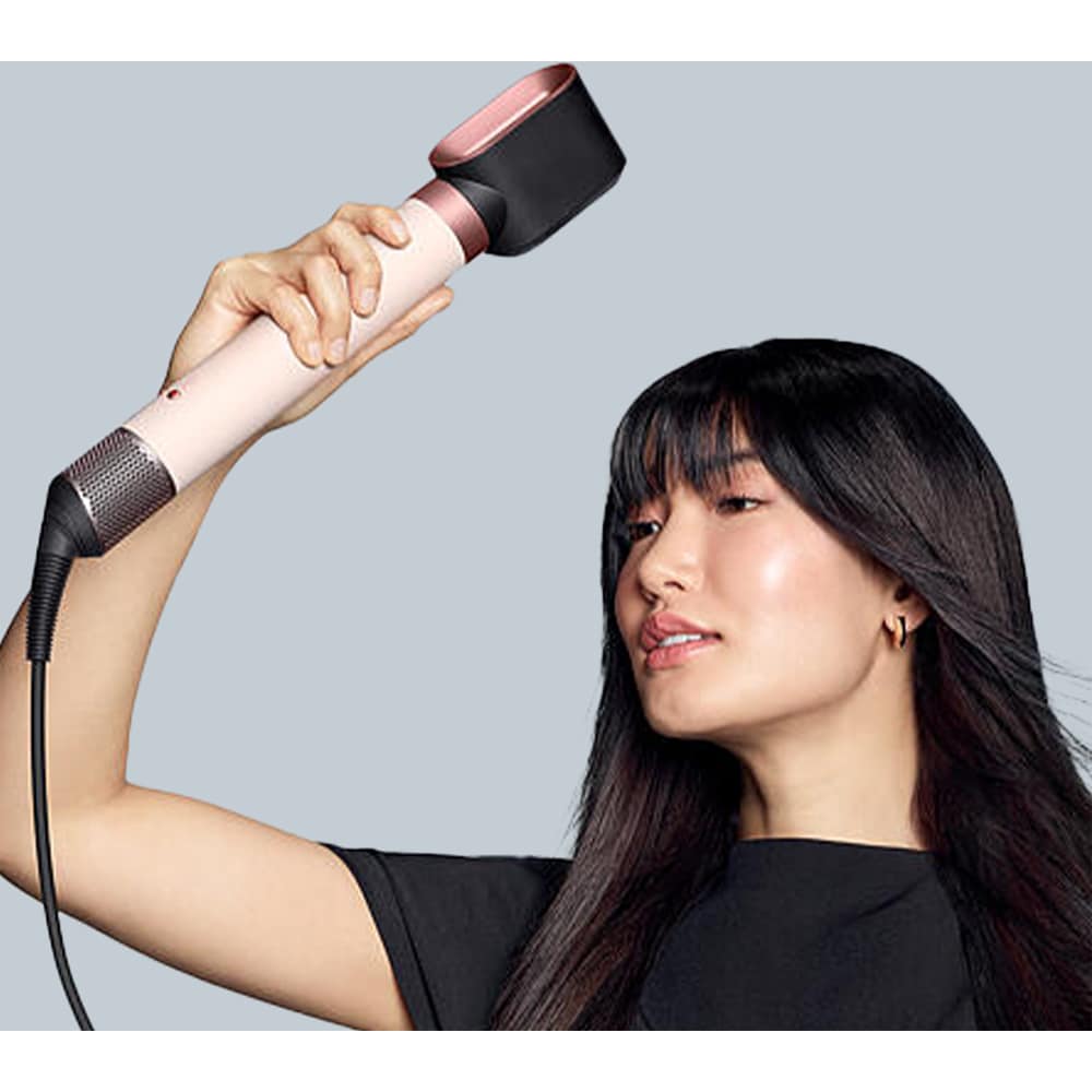 Trusa coafat Multistyler DYSON HS09 Airwrap, 90 grade, invelis ceramic, roz