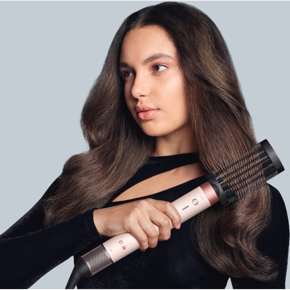 Trusa coafat Multistyler DYSON HS09 Airwrap, 90 grade, invelis ceramic, roz