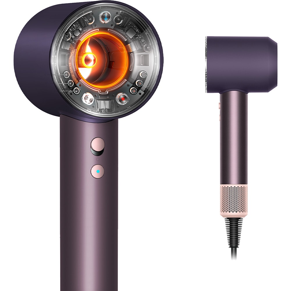 Uscator de par DYSON Supersonic Nural Jasper Plum HD16, 1600W, 3 viteze, 4 trepte temperatura, mov