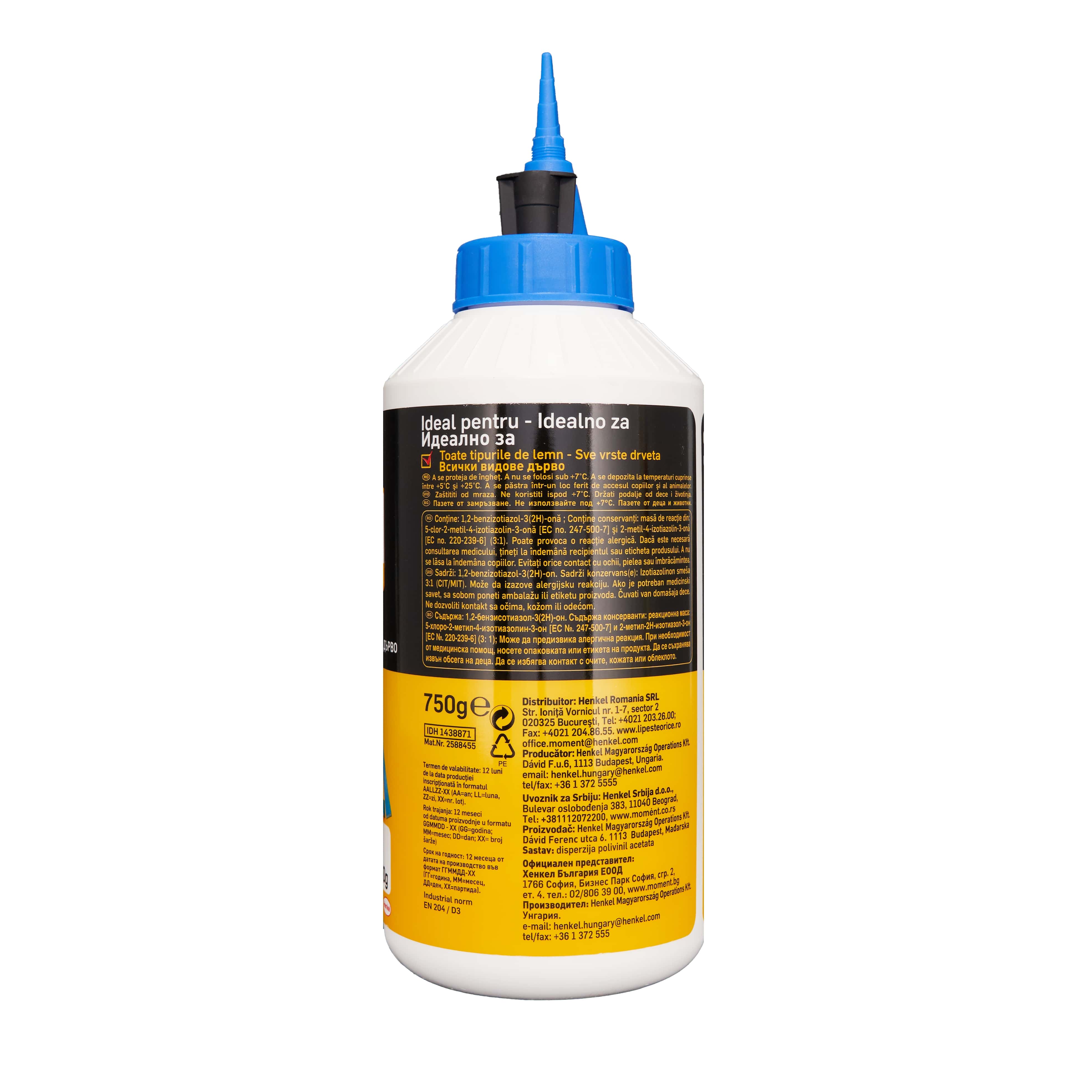 Adeziv lemn MOMENT Wood D3, 730 g