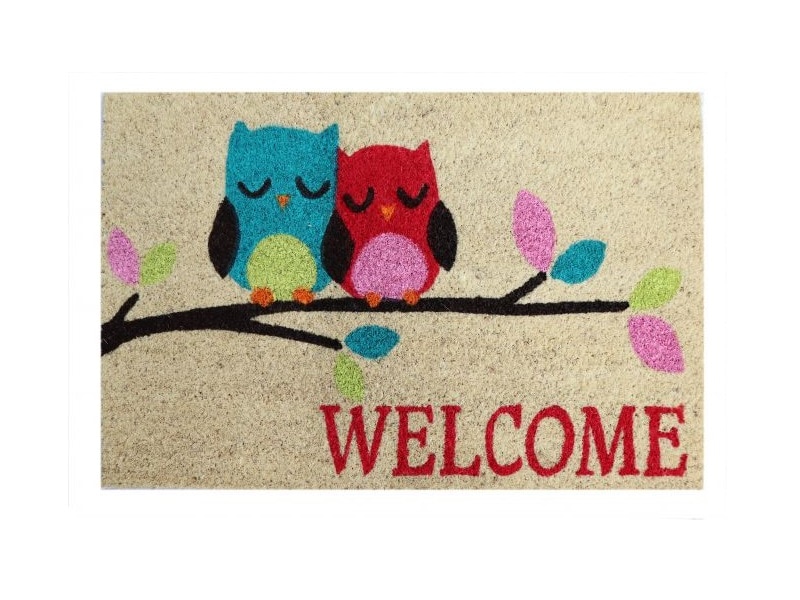 Covoras intrare UNIC SPOT, 40 x 60 cm, cocos, maro