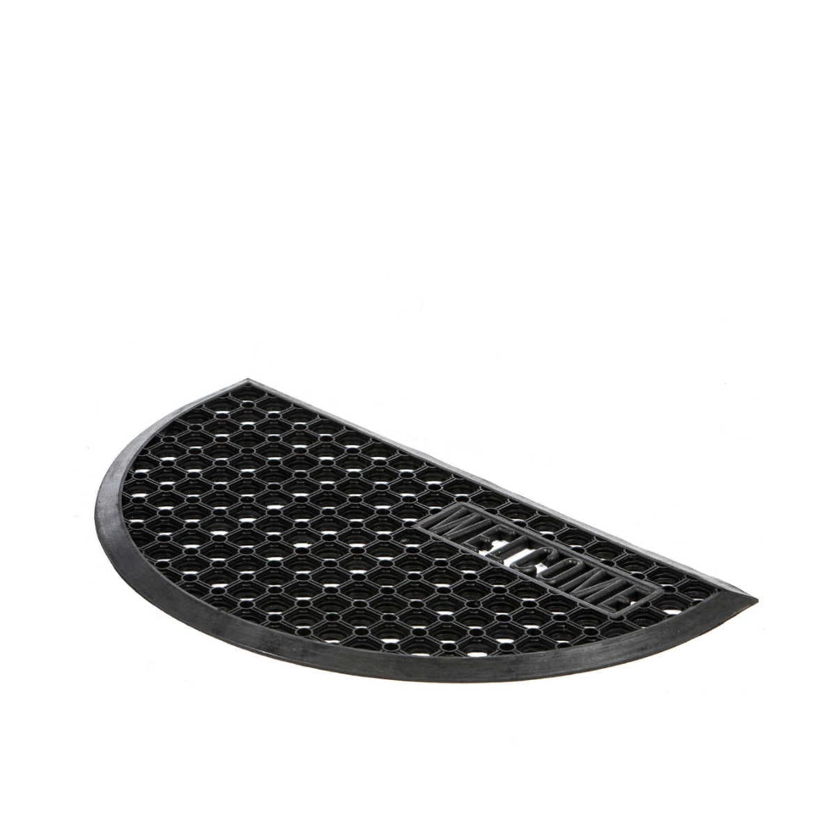 Covoras intrare UNIC SPOT, 45 x 75 cm, cauciuc, negru
