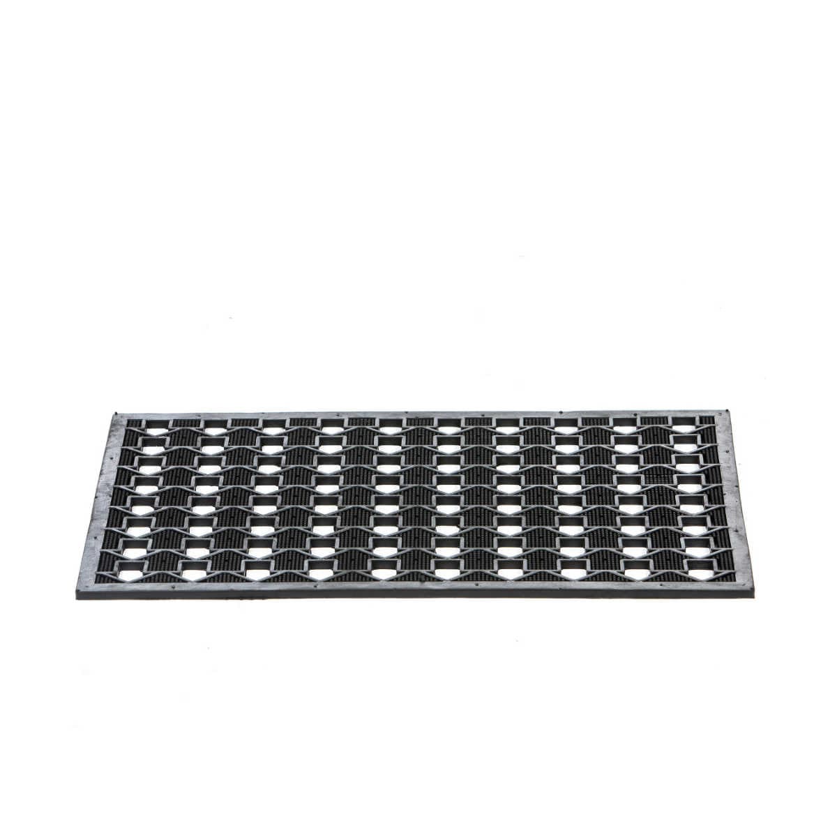 Covoras intrare UNIC SPOT, 45 x 75 cm, cauciuc, negru