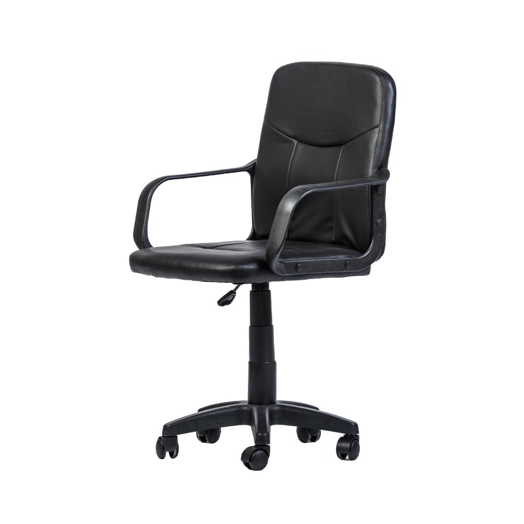 Scaun directorial, negru Pluto