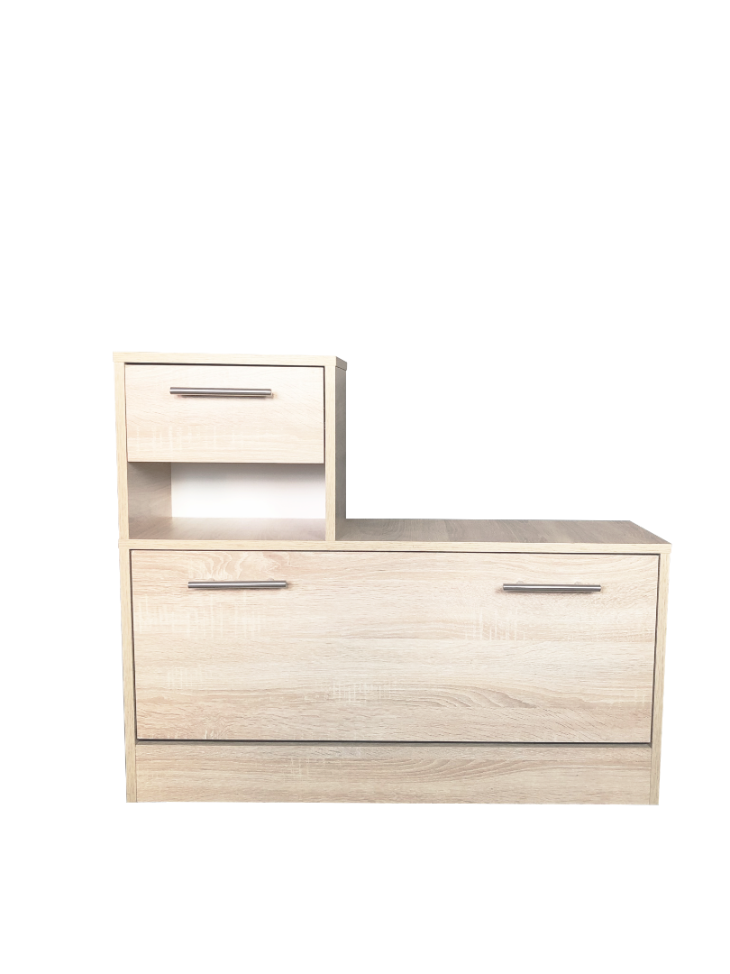 Set mobilier hol Filio, PAL, 90 x 24 x 191 cm, stejar