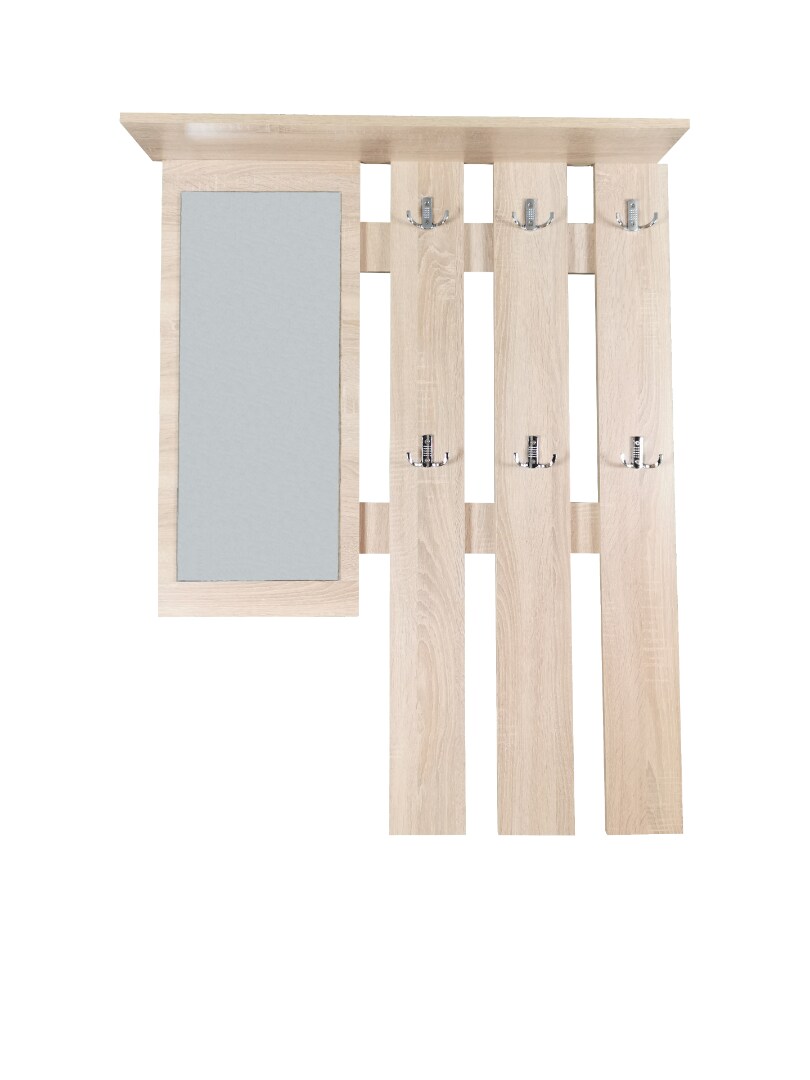 Set mobilier hol Filio, PAL, 90 x 24 x 191 cm, stejar