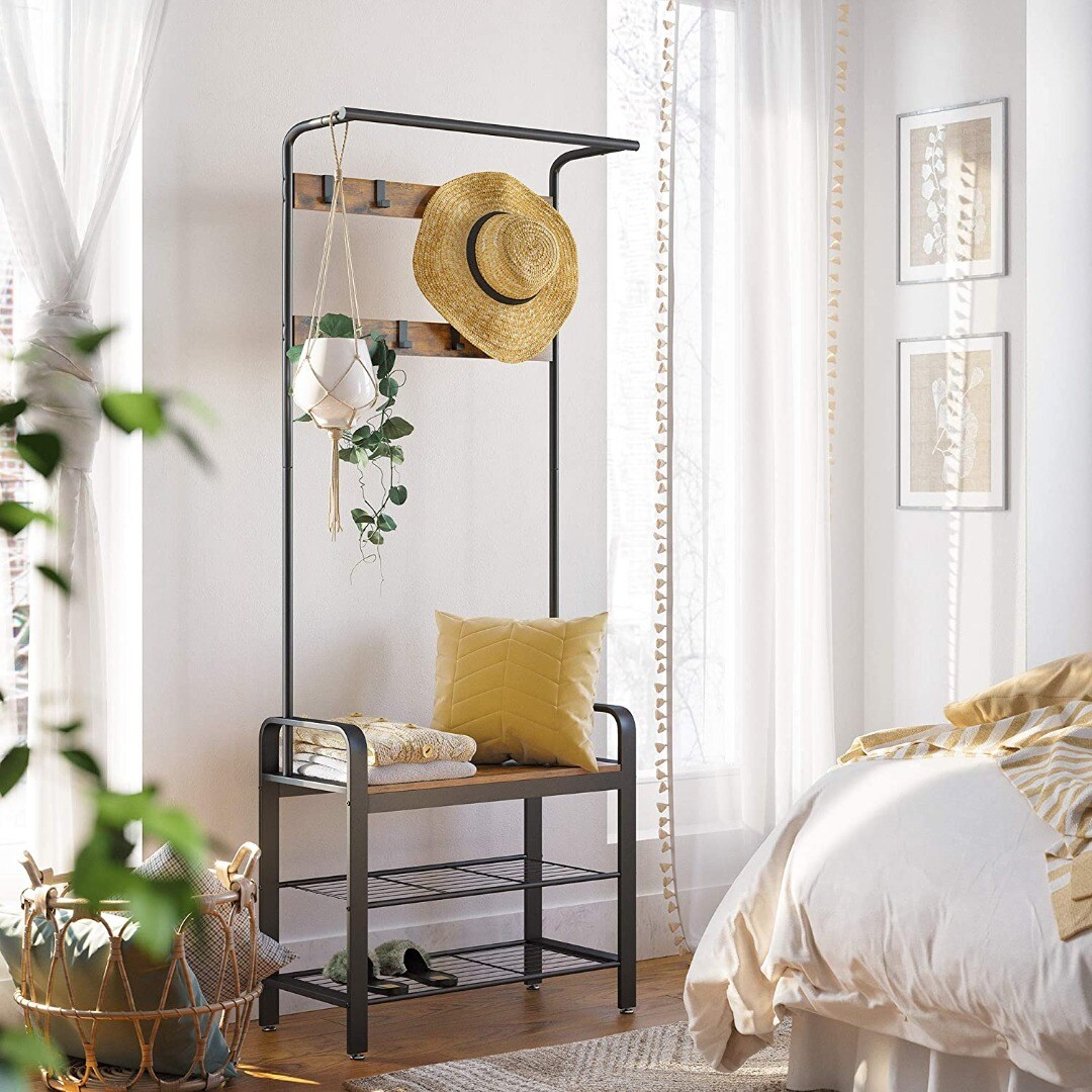 Cuier si suport pantofi design industrial Blues