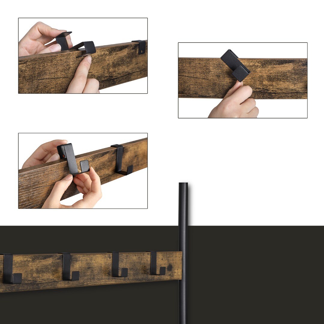 Cuier si suport pantofi design industrial Blues