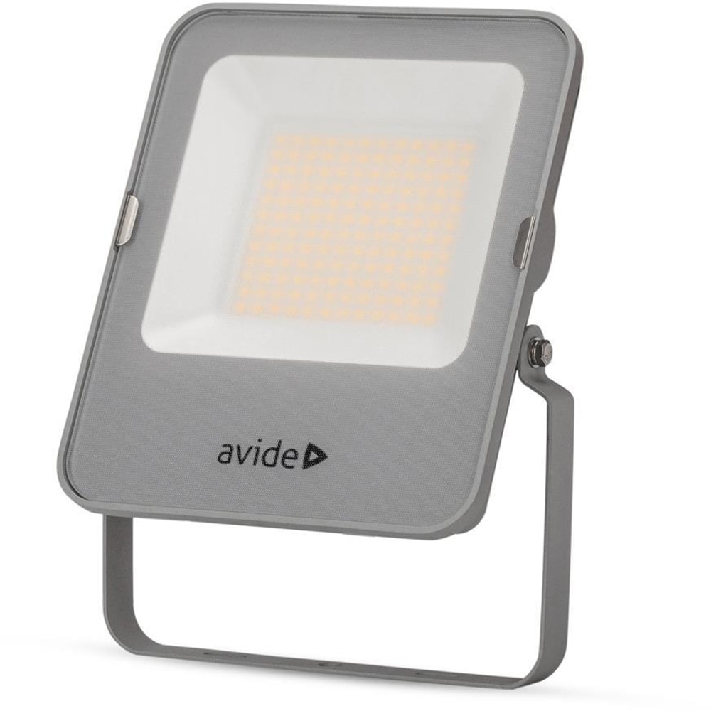 Lampa de lucru AVIDE AILFLNW-50W, 50W, 8000lm, argintiu