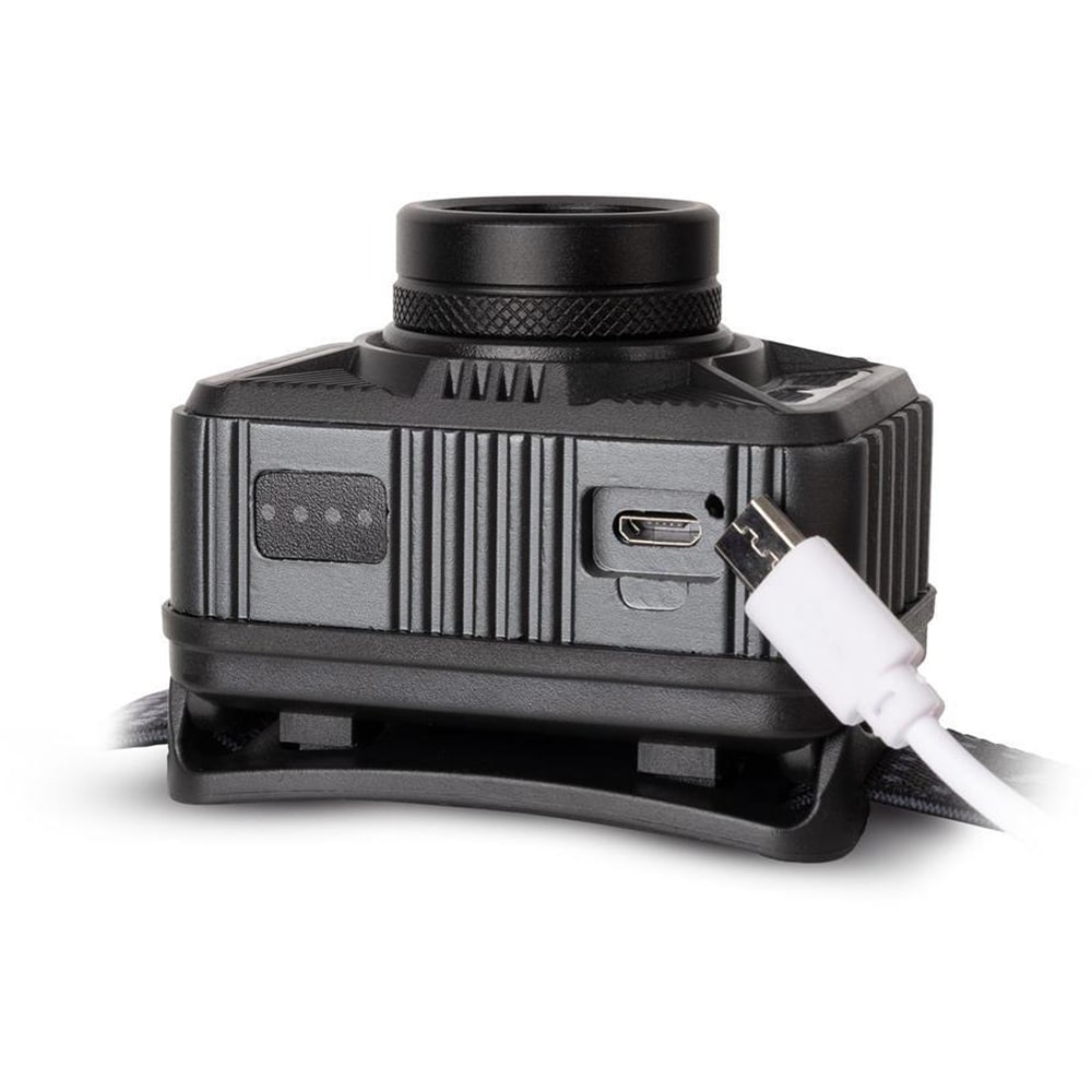 Lanterna LED frontala ENTAC EHL-ZH-10W-R, 1200LM, IP65, gri