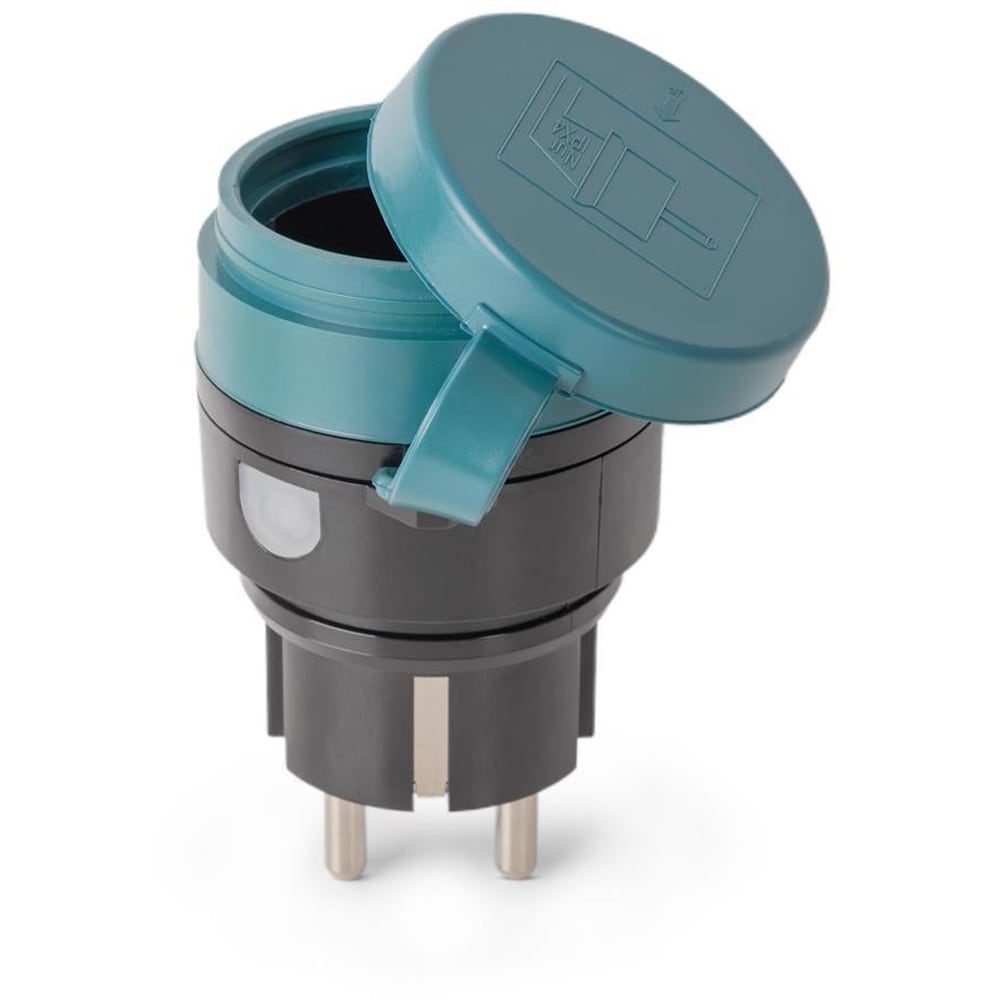 Priza de exterior Wifi ENTAC ES-WIFI-44, IP44, negru