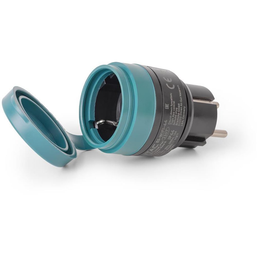 Priza de exterior Wifi ENTAC ES-WIFI-44, IP44, negru