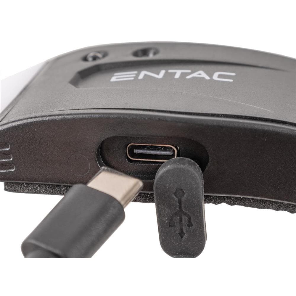 Lanterna LED frontala ENTAC EHL-RE-2LED-C-LED, 252LM, IP54, negru