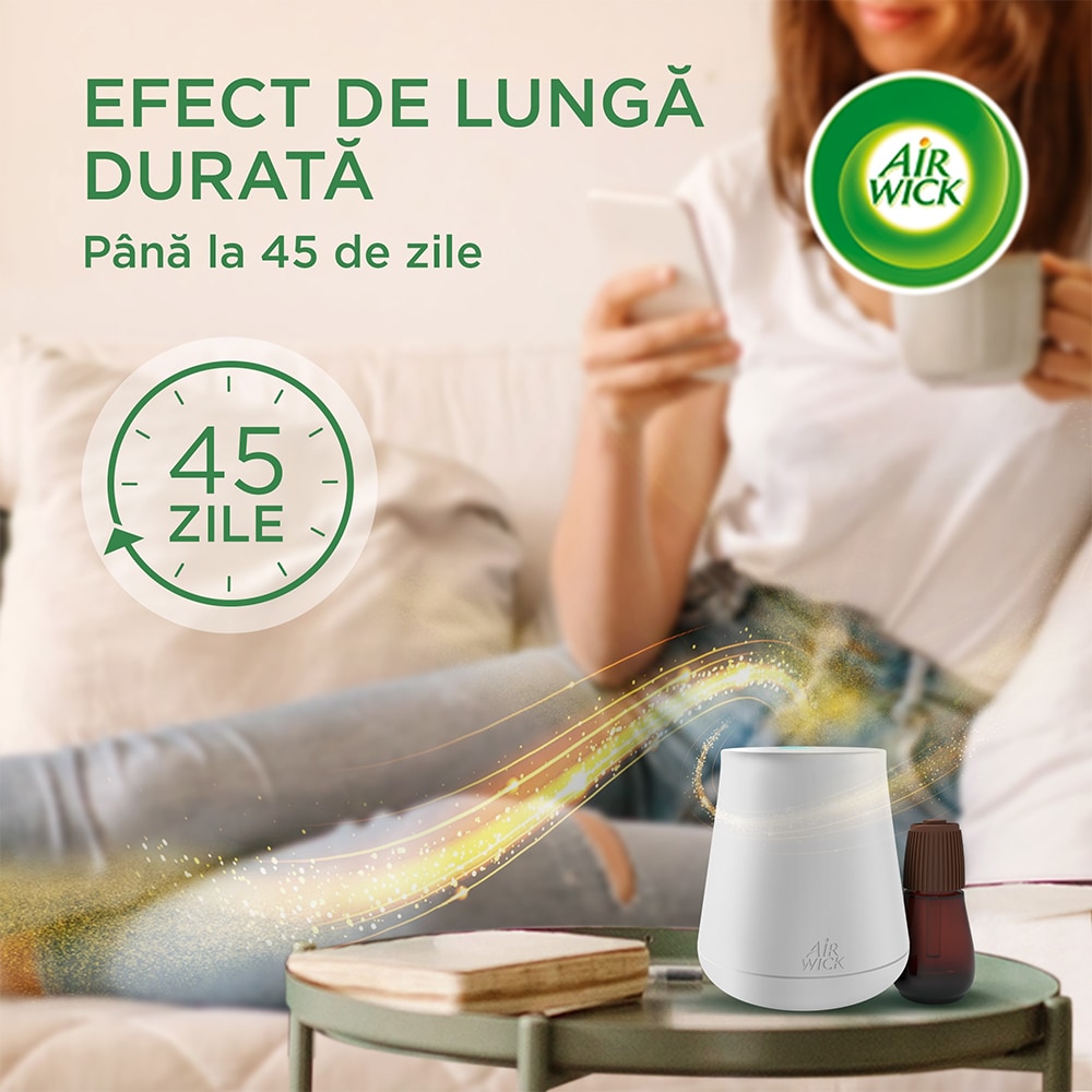 Rezerva difuzor uleiuri esentiale AIR WICK, Fiji & Aloe Vera, 20 ml