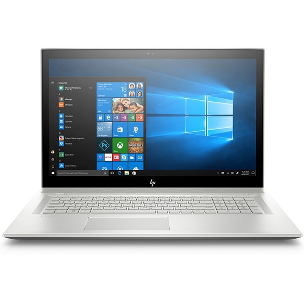 Laptop HP Envy 17-bw0000nq, Intel Core i7-8550U pana la 4.0GHz, 17.3" 4K, 16GB, SSD 512GB, NVIDIA Geforce MX150 4GB, Windows 10 Home