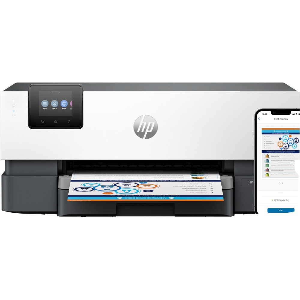 Imprimanta inkjet HP OfficeJet Pro 9110b, A4, USB, Retea, Wi-Fi