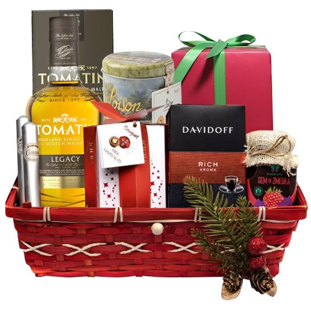 Cos cadou LUXURY BASKETS Smoky Red 9SR