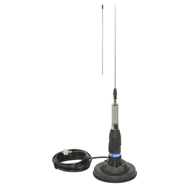 Pachet statie emisie-receptie MIDLAND Alan 100 4W + antena MIDLAND ML145 cu magnet 120/PL