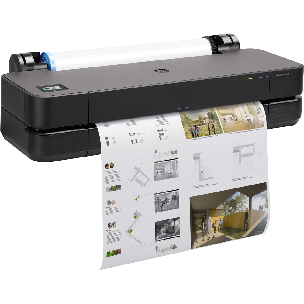 Plotter HP DesignJet T230 2025 edition, 24 inch, A1, USB, Retea, Wi-Fi