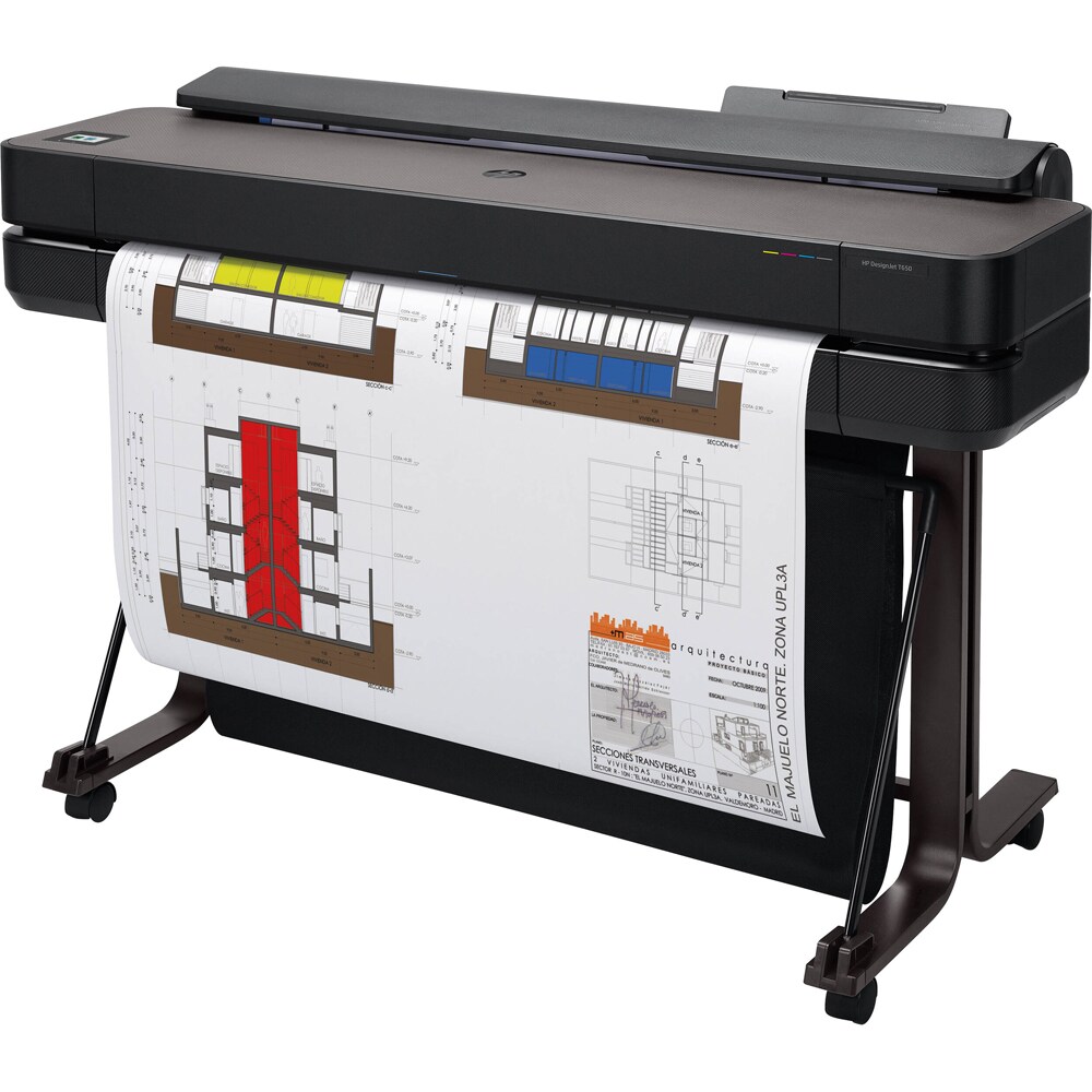 Plotter HP DesignJet T650 2025 edition, 36 inch, A0, USB, Retea, Wi-Fi