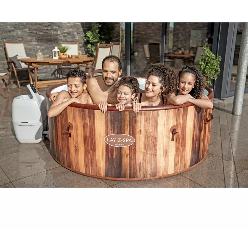 Piscina cu hidromasaj BESTWAY Layz SPA Helsinki, 7 persoane, 180 x 66 cm, 1123L