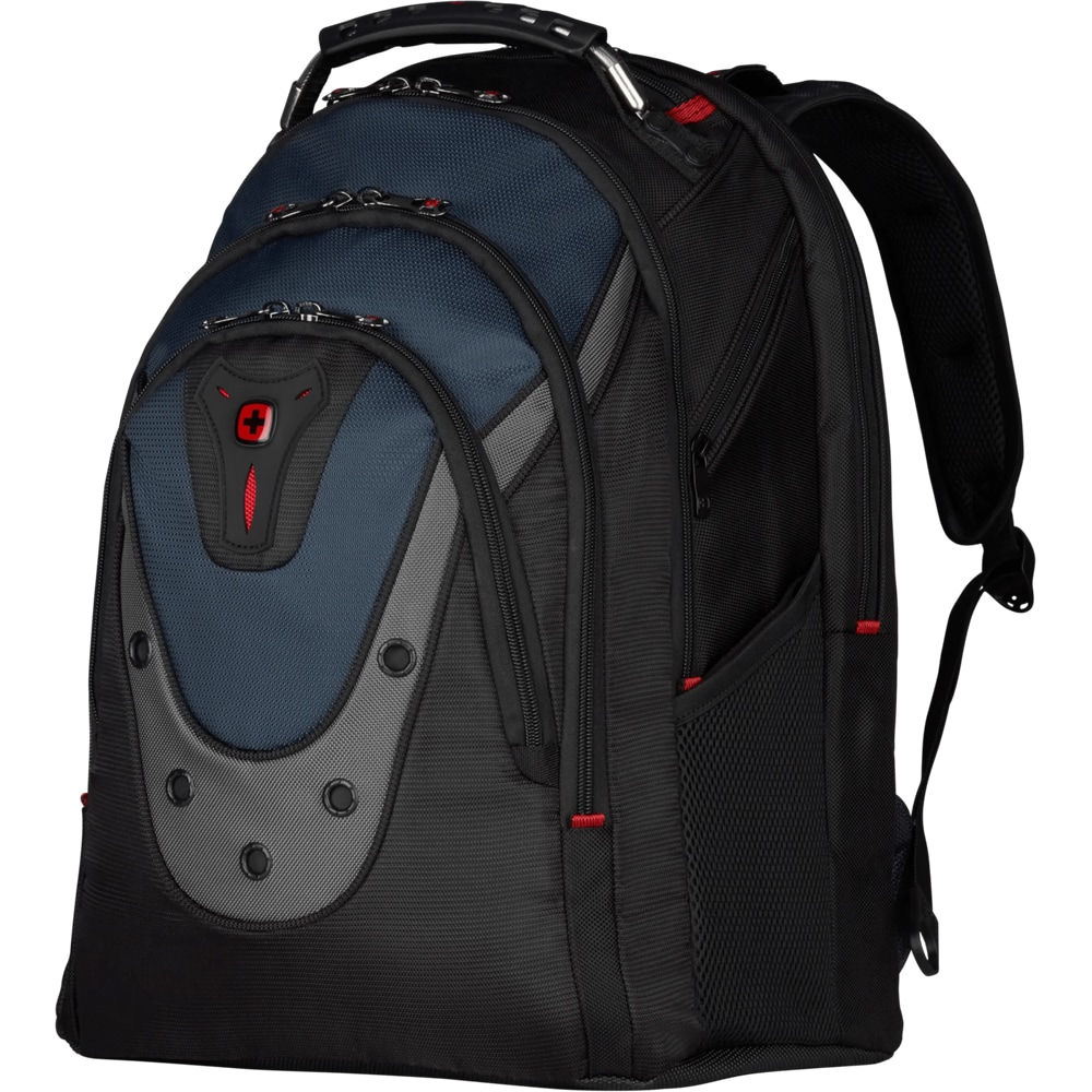 Rucsac laptop WENGER Ibex, 17", negru-albastru
