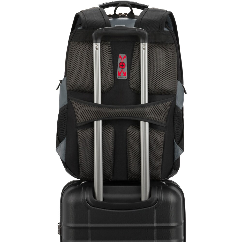 Rucsac laptop WENGER Pegasus, 17", negru-gri