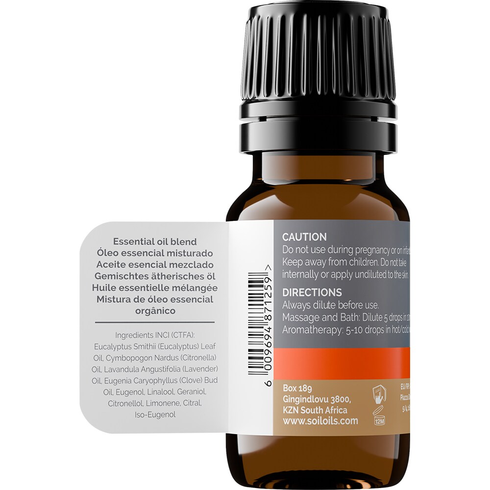 Ulei esential Anti-insecte, 10 ml, SOIL