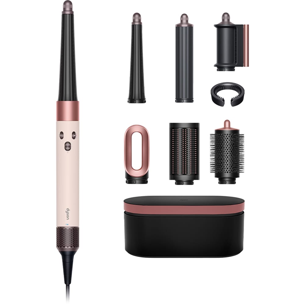 Trusa coafat Multistyler DYSON Airwrap HS08, 90 grade, invelis ceramic, roz