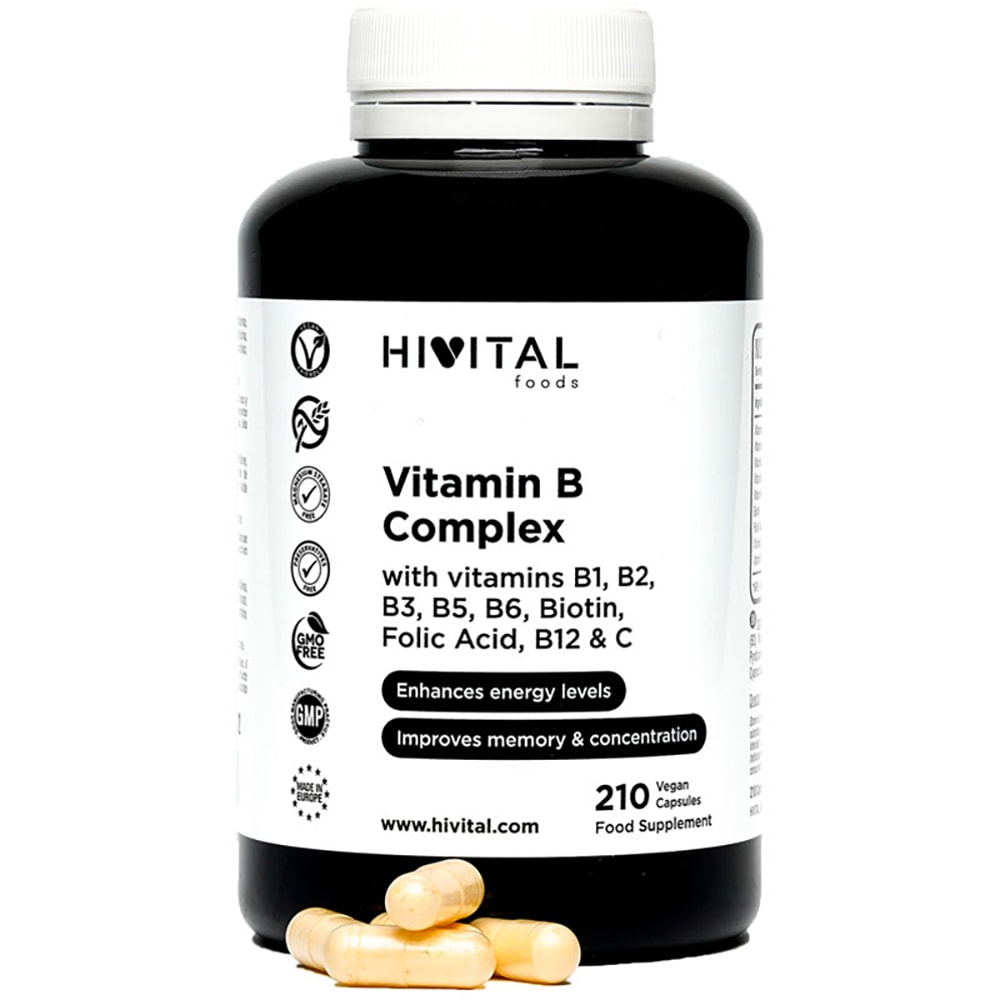 Vitamina B Complex, 210 capsule, HIVITAL