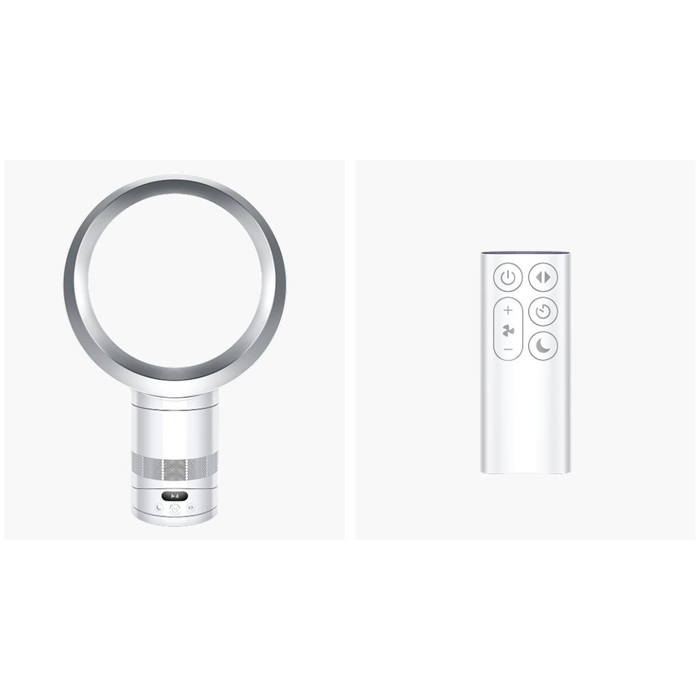 Ventilator de birou DYSON AM12 Cool CF1, Air Multiplier, 10 trepte viteza, 36 cm, 30W, alb