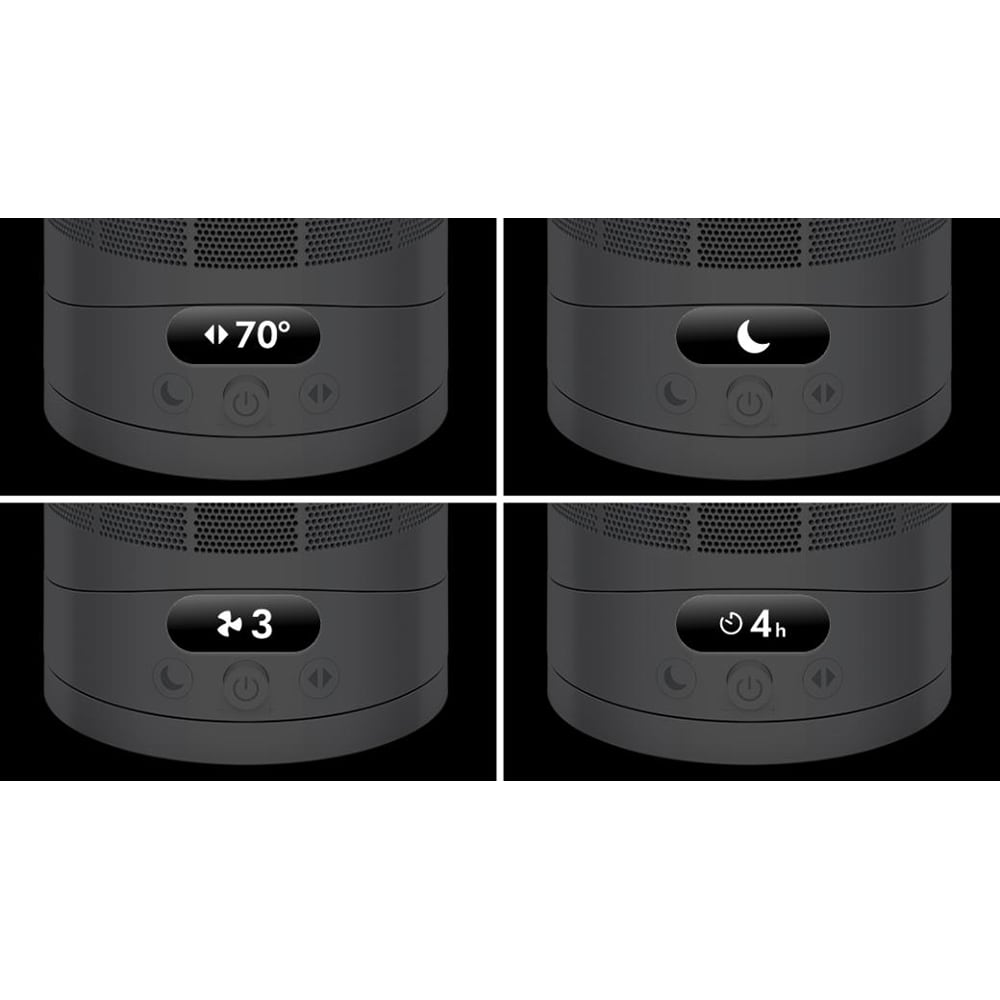 Ventilator de birou DYSON AM12 Cool CF1, Air Multiplier, 10 trepte viteza, 36 cm, 30W, alb