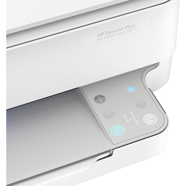 Multifunctional inkjet color HP DeskJet Plus Ink Advantage 6075, A4, USB, Wi-Fi